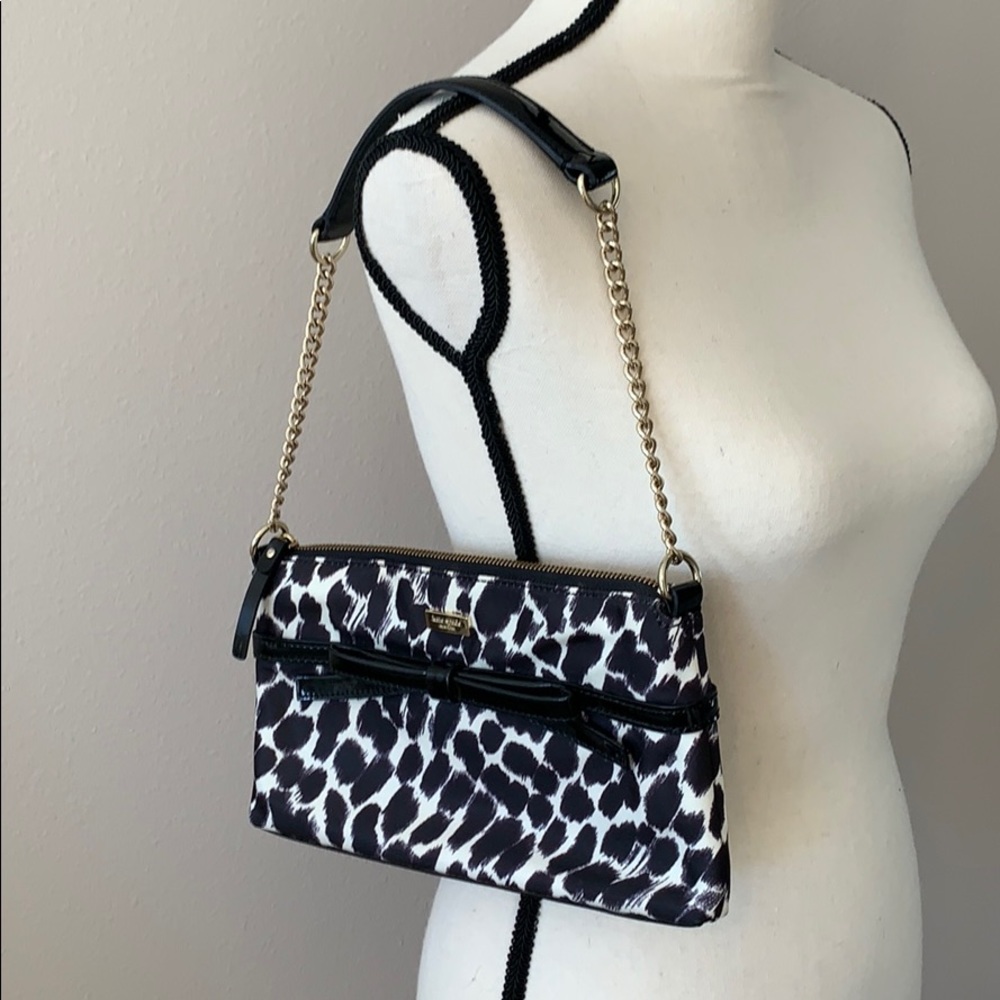 Kate Spade leopard evening bag